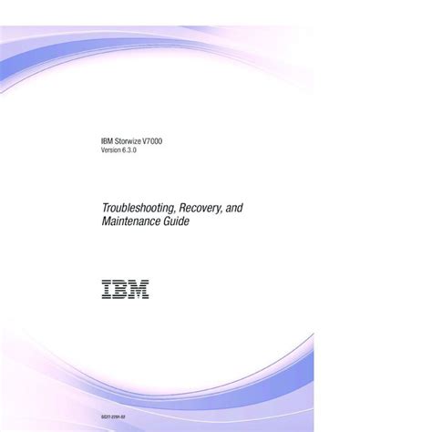 Troubleshooting,Recovery,and Maintenance Guide .